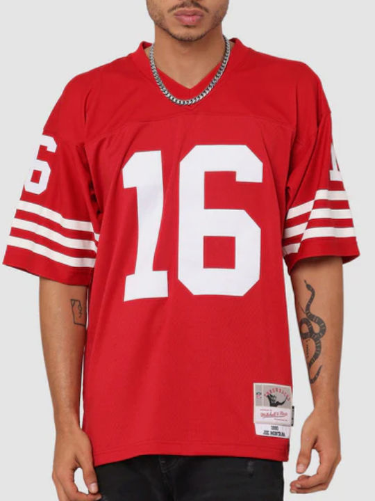 Athletic Short Sleeve Red T-Shirt