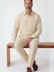 Herrenhosen Set Beige
