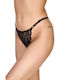 Women's Brazil with Lace Black