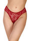 Women's Brazil with Lace Burgundy