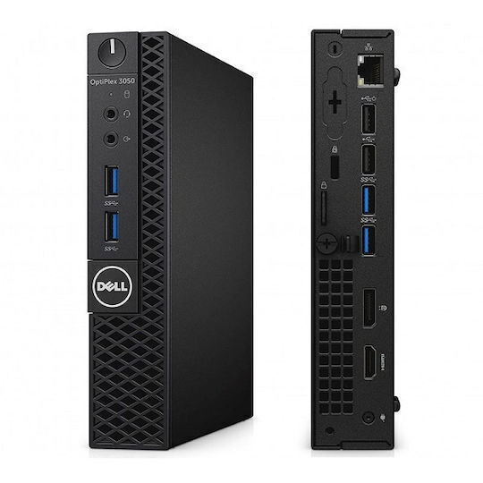 Dell Optiplex 3050 Micro Recondiționat Grad A (Core i5-7500T/8GB/256GB SSD/W11 Pro)