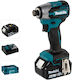 Makita DTD158RTJ Schlagbohrschrauber Batteriebetrieb Brushless 18V 2x5Ah