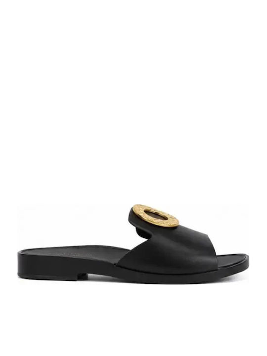 Women's Flat Sandals Black