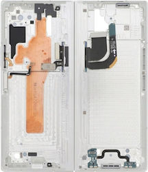 Samsung Original Central Frame Galaxy Z Fold 6 Service Pack White Samsung Original Central Frame Galaxy Z Fold 6 Service Pack White