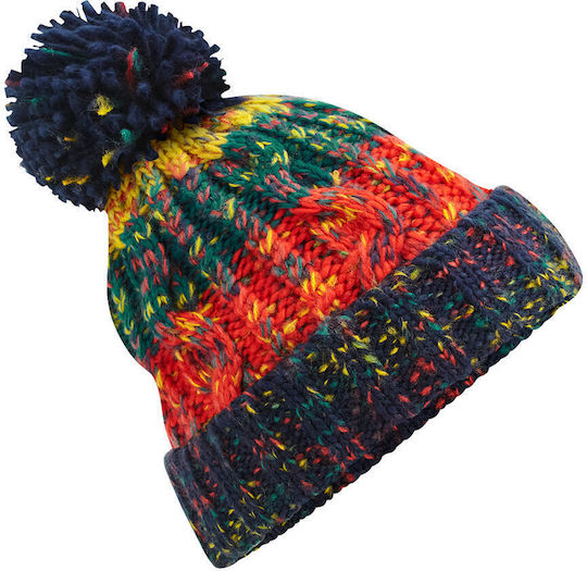 Pom Pom Beanie Unisex Strickmütze