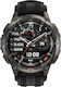 Kospet Tank T4 Stainless Steel 49mm Waterproof Smartwatch with Heart Rate Monitor Black M/L
