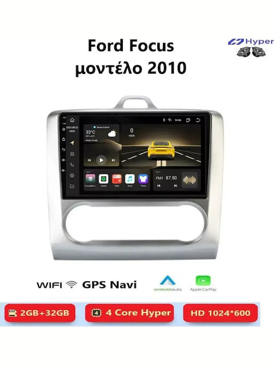 Ford Focus 2010 Android Multimedia Carplay Androidauto Gps Wi-fi Bluetooth Sh99