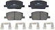 Ferodo Premier Eco Friction Brake Pads Front Fdb4914