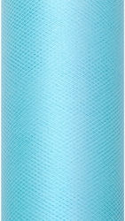 Smooth Light Turquoise Tulle 15cm X 9m 1pc
