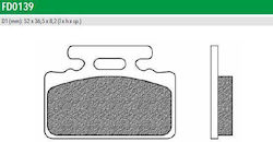 Motorcycle Brake Pads Fd0139be1 Mio 100 Front Newfren F151