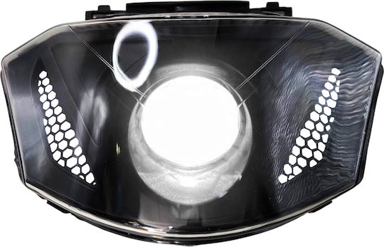 Front Light Complete LED Venom White Yamaha Crypton X 135 Hyper-x