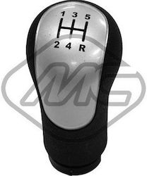 Πομολο Λεβιε Ταχυτητων Ford Fiesta '01-'12 Ασημι-5 Ταχυτητες 12345r 65109