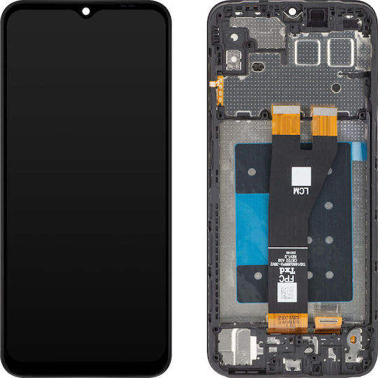 Display Screen with Touch Mechanism and Frame for  Galaxy A14 5G A146 Black