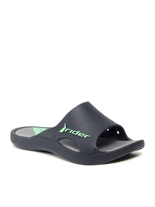 Men's Anatomic Black Slides