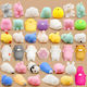 Mochi Squishy Squishies Gniotki Set 50 Mehrfarbige Weiche Elastische Antistress-Spielzeug Für Kinder Erwachsene