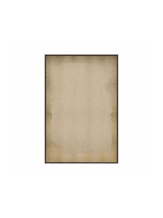 Liberta-maison Reap Decorative Painting 60x90x4cm Canvas Beige Mdf 035044