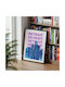 Poster Detroit Pop Art Pst25504 40cm X 50cm Premium Black Wooden Frame