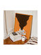 Poster Cană De Cafea Pst25358 40cm X 50cm Cadru Din Lemn Natural Bej 62153pd156341f55316