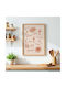Poster If You Are What You Eat Then I Am Pasta Pst25298 40cm X 50cm Frame Natural Wooden Beige