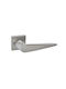 Best Design Front Door Lever with Rosette Right 595 Matte Nickel