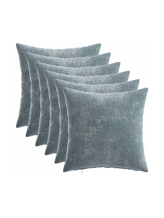 vidaXL Decorative Pillow Case Light Blue 40x40cm