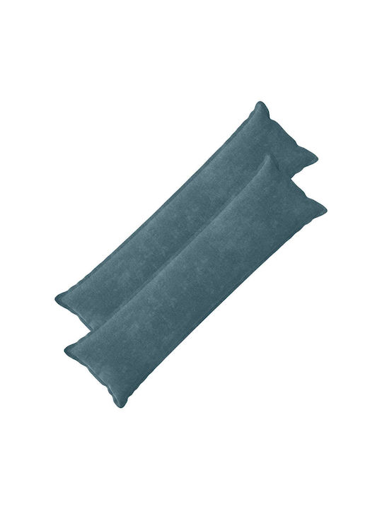 vidaXL Blue Throw Pillow 40x145cm