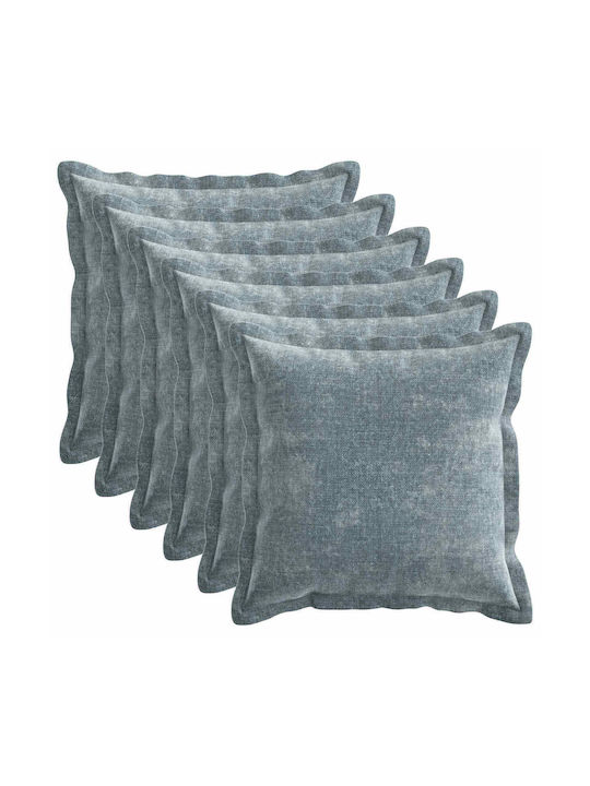 vidaXL Dekorativer Kissenbezug Hellblau 50x50cm