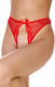 Sexy Unterwäsche String Spitze Rot