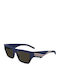 Karl Lagerfeld Women's Sunglasses with Blue Frame and Black Lens KL6163S-401