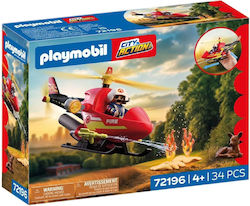 Playmobil City Action Elicopter Pompieri Pentru 4 Ani