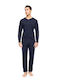 Ulisse Winter Men's Pyjamas Blue