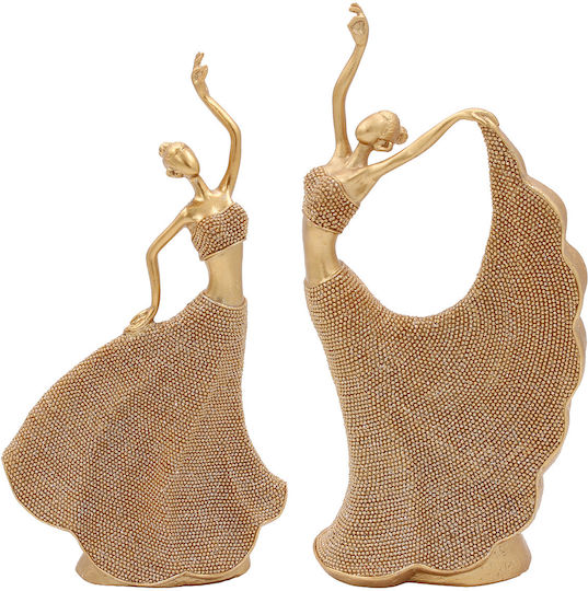 Keskor Set Dekorative Figuren Polyresin 2Stücke