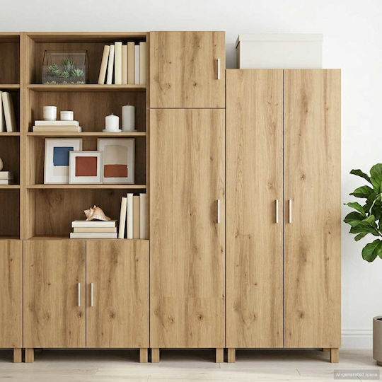 Hängeschrank fürs Wohnzimmer aus Spanplatte Braun 40x42,5x40 cm