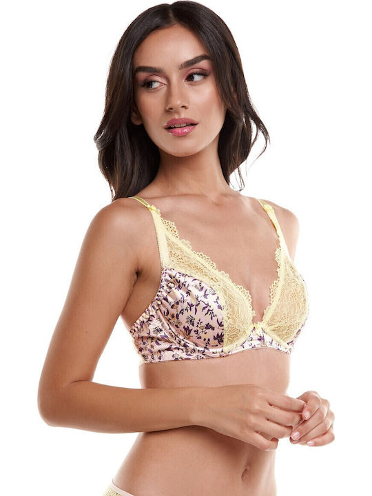 Miss Rosy Purple Bra