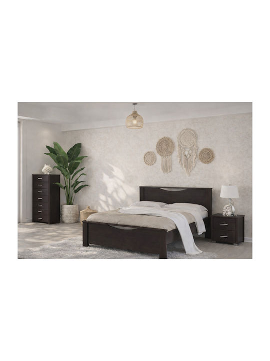 Sarris Schlafzimmermöbel-Set Smile Wenge 140x200cm 3 Stück