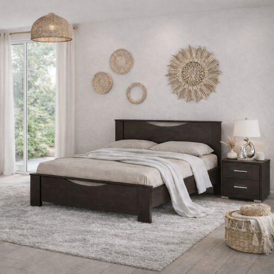 Sarris Schlafzimmermöbel-Set Smile Wenge 140x200cm 2 Stück