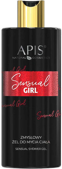 Apis Natural Cosmetics Sensual Girl Gel de duș în Gel cu Acid Hialuronic și Miros de Vanilie 500ml