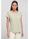 BYB Women's Promotional Short Sleeve T-Shirt Soft Salvia
