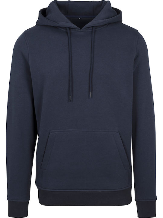 BYB Men's Promotional Long Sleeve Sweatshirt Navy