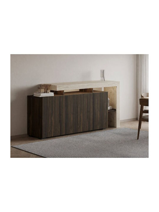 Kailua 2825 Holz Sideboard Off-White Travertin ...