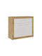Buffet Romfera 126 Wooden with Drawers White 97x35x86cm