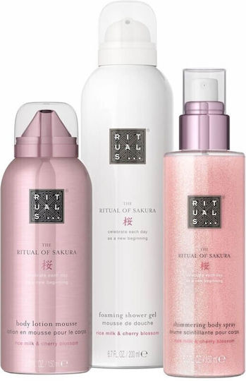 Rituals Shower Mousse Σετ Περιποίησης για Λάμψη
