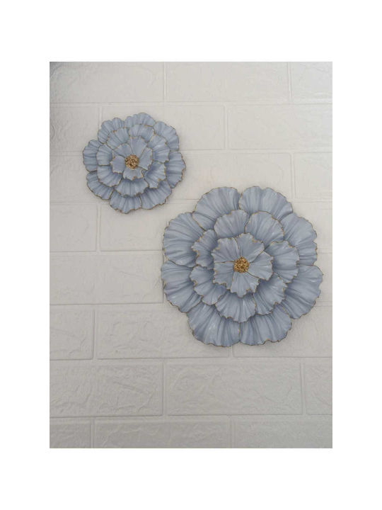 SteweHome Wall Decor Grey 25x25cm 2pcs