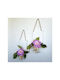 SteweHome Wanddekoration Lila Aus Hölzernes 30x14cm 2Stücke
