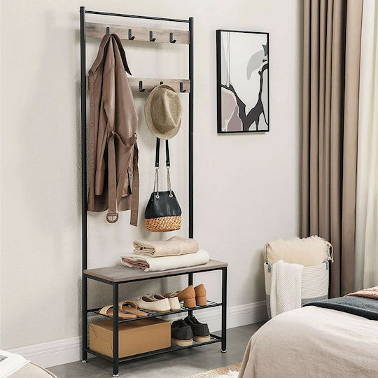 Mobilier Hol cu Suport Pentru Pantofi din PAL 70x32x175cm