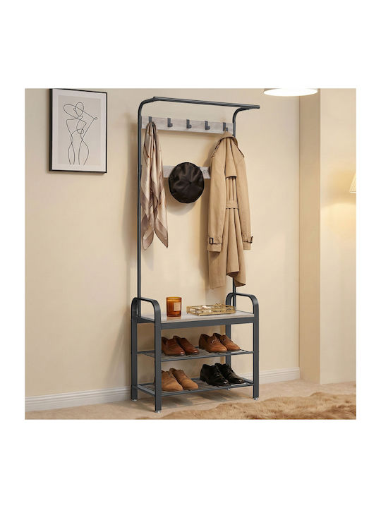 Hallway Furniture with Hanger & Bench Particle ...