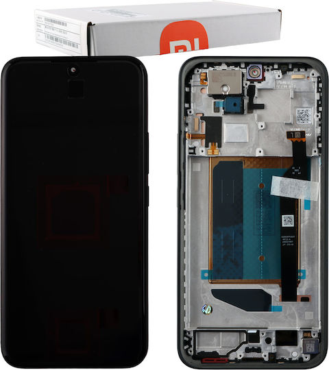 Xiaomi Redmi Note 15 Pro Plus 5g Οθονη + Touch Screen + Lens + Frame 5600260p16u00 Black Original Service Pack