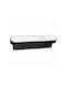 Sc Herrajes 880 Furniture Handle Made of Marble & Metallic Black with Hole Centers 96mm