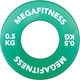 MegaFitness Δίσκος 1 x 0.5kg
