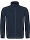 B&C Men's Promotional Long Sleeve Cardigan Navy